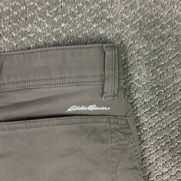 Eddie Bauer Rappel Canvas Pants Men's 34 x 32 Gray First Ascent Hiking Outdoor - Picture 6 of 16